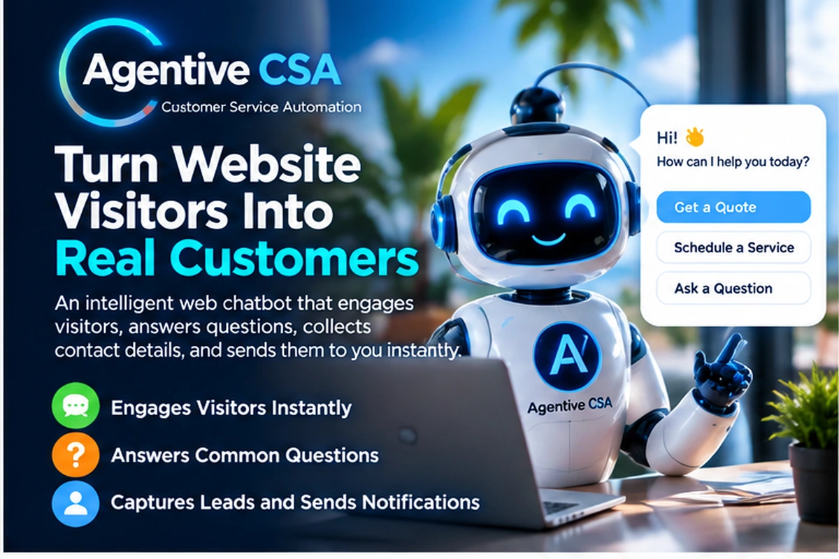 Turn Website Visitors Into Real Customers — web chatbot