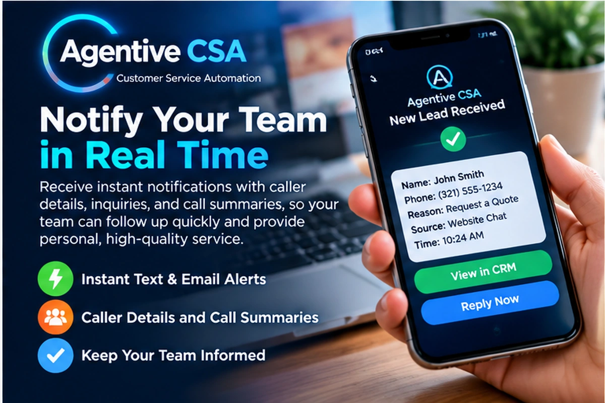 Notify Your Team in Real Time