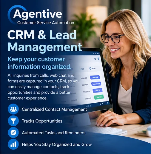 Custom illustration of captured customer details and CRM